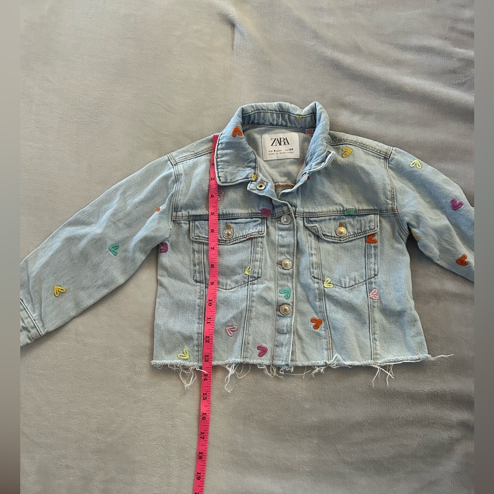 Girl’s Embroidered Jacket - Picture 2 of 4